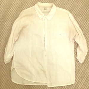 White Button-Up
